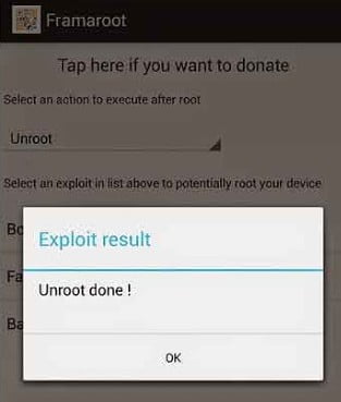 Root Android using Framaroot