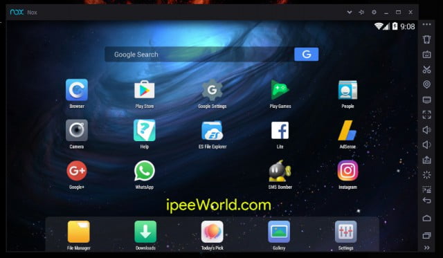 android emulator install apk