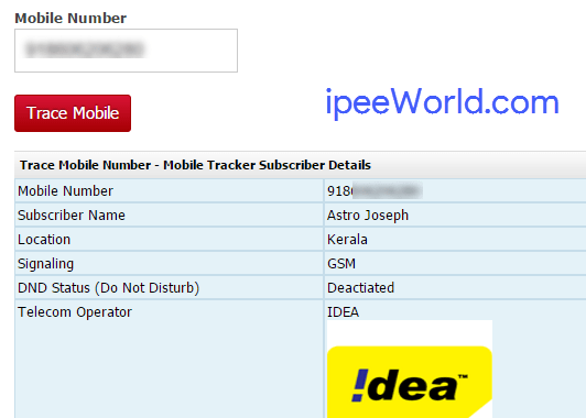 Trace Mobile Number With Site2SMS