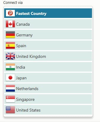 pengaturan psiphon 3 negara