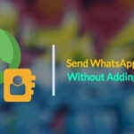 Send WhastApp Messages Without Adding Contact