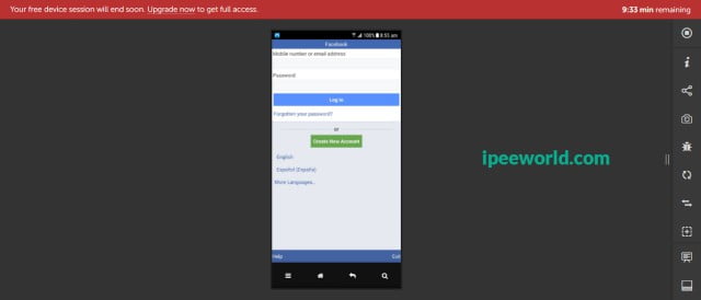 Aplikasi Android Menjalankan Android Emulator Online
