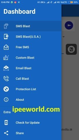 SMS Flooder App for Android