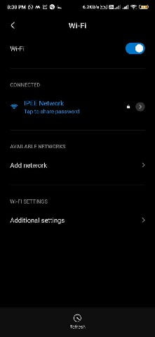 switch wifi network