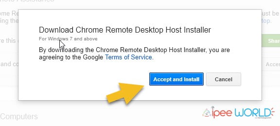 remote desktop host installer