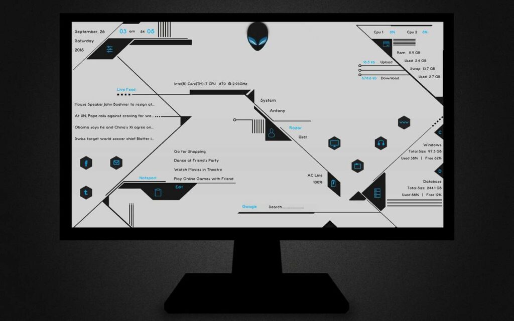 30+ Best Rainmeter Skins for Stunning Desktop Customization in 2024