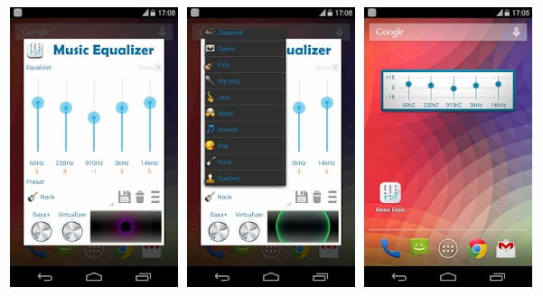 Music equalizer for android