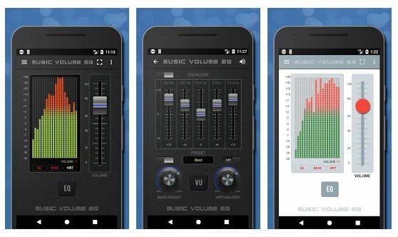 music volume eq