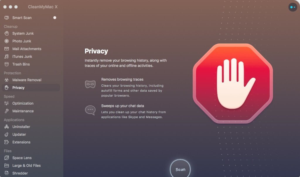 mac privacy controls
