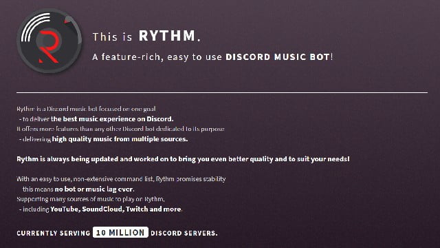 rythm music bot