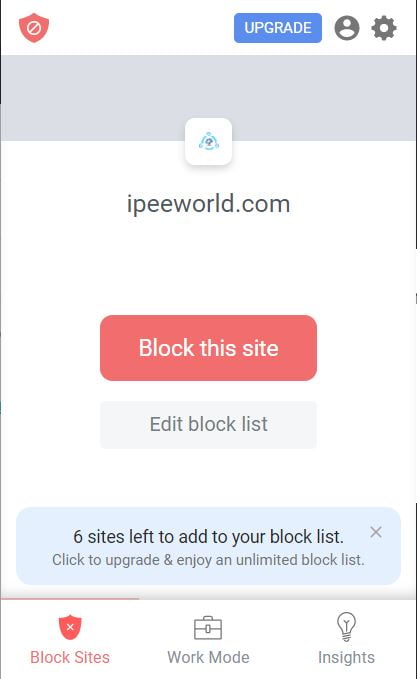 blocksite google chrome