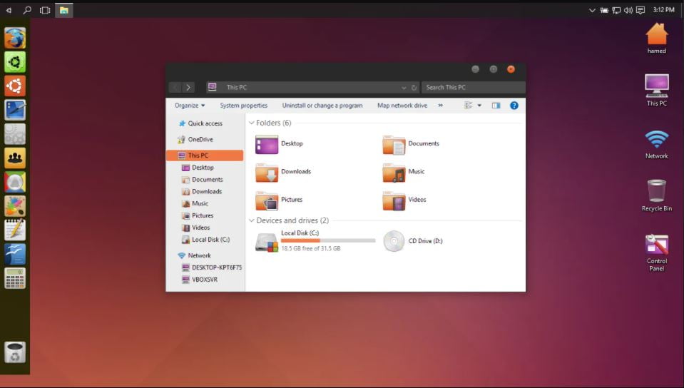 ubuntu skin pack theme