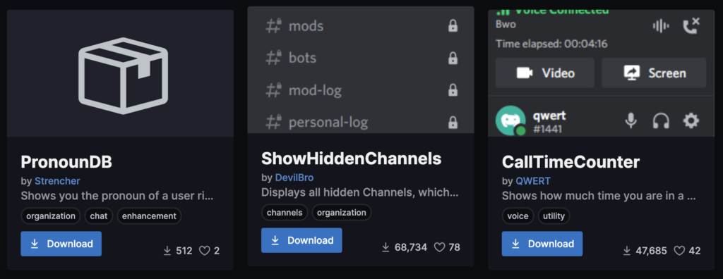 BetterDiscord Plugins