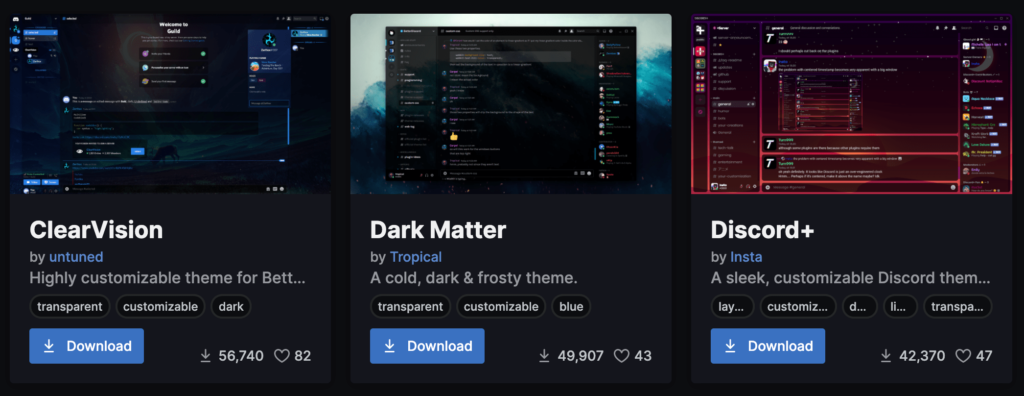 BetterDiscord Themes