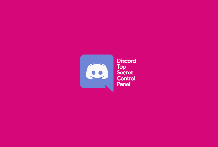 discord top secret control panel