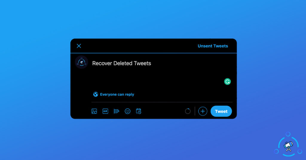 Recover Deleted Tweets