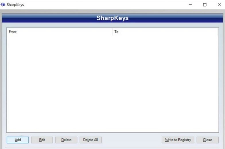 sharpkey to disable windows key