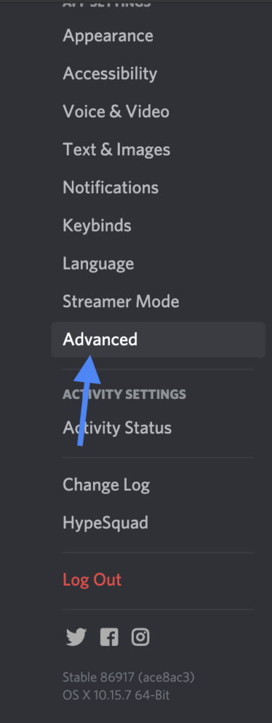 Advanced Discord Settings