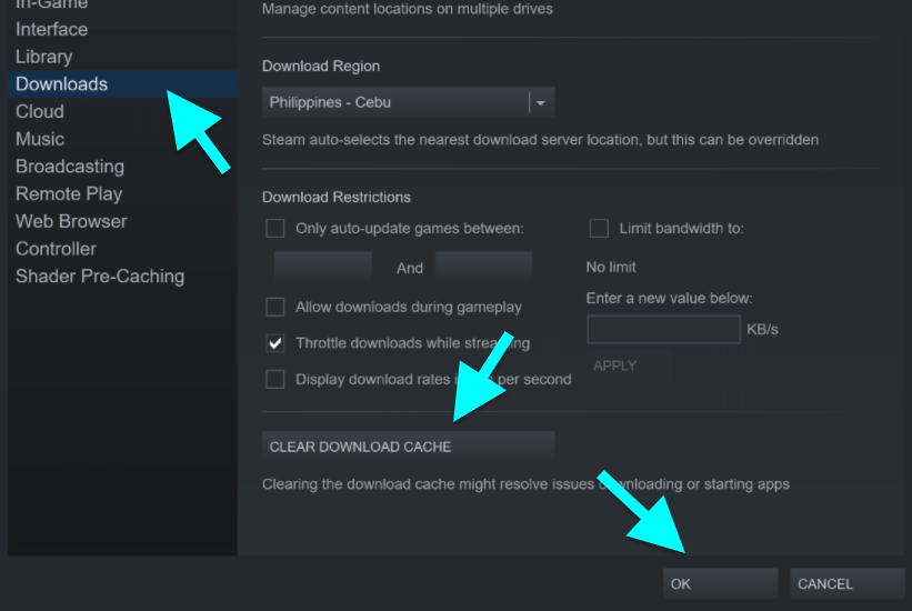 Fix 'An error occurred while updating' Steam Game [6 Ways]