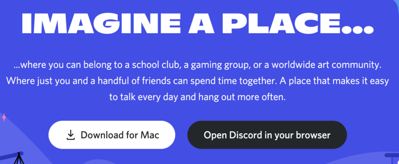 Open Discord in your browser
