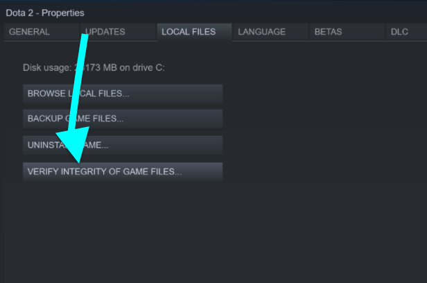 Verify Integrity of Steam Game Files