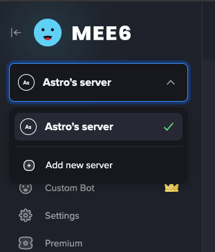 Add New Server