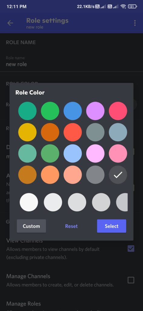 Change Name Color on Discord App