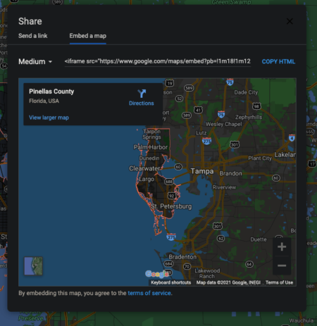 How To View County Lines On Google Maps 2024 Guide   Embed County Map 450x463 