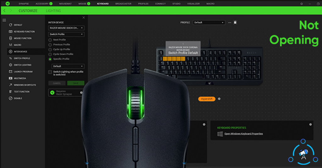 razer synapse not opening