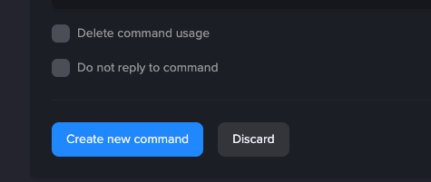 Save New Command