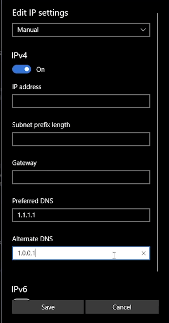 Add custom DNS