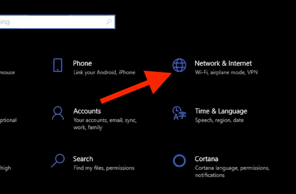 Network and Internet Settings