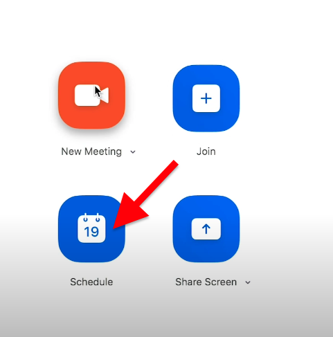 Schedule Zoom Meeting