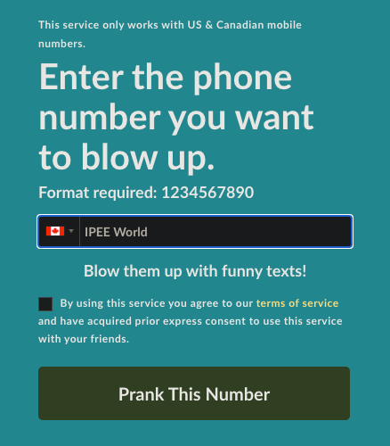 Blow Up The Phone