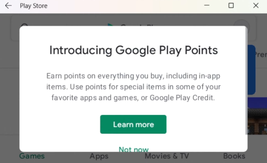 google play store on windows 11