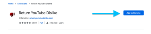 How To See YouTube Dislikes Count With An Extension