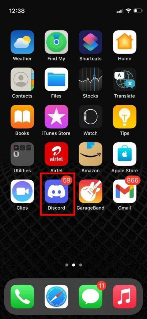 Open Discord Mobile