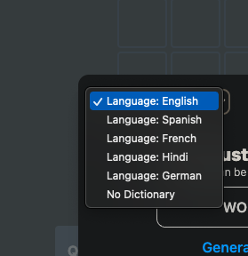 Select Language