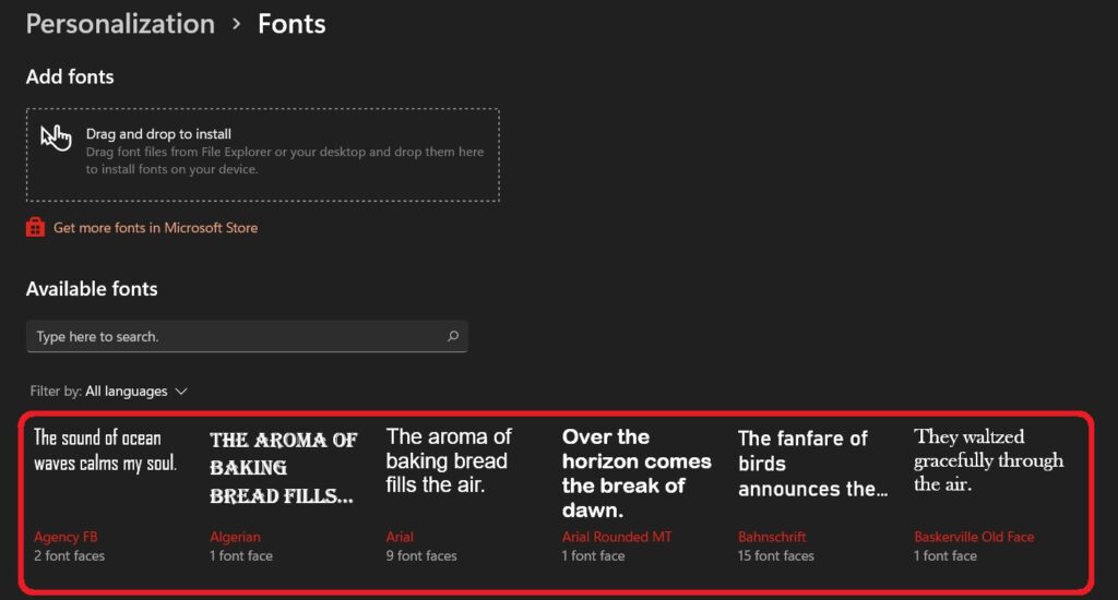 How to Change Font in Windows