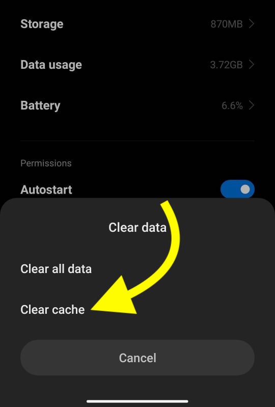 clear hbo max cache android