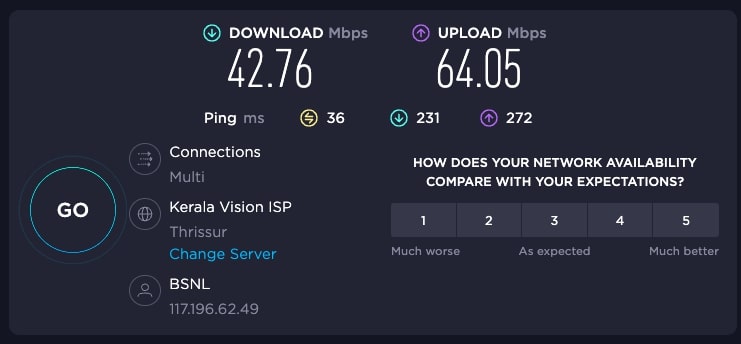 hbo max internet speed test