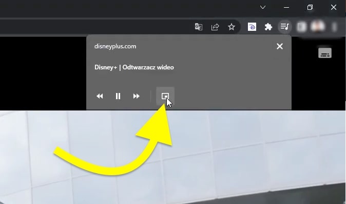 Enable Disney Plus PIP Mode on PC