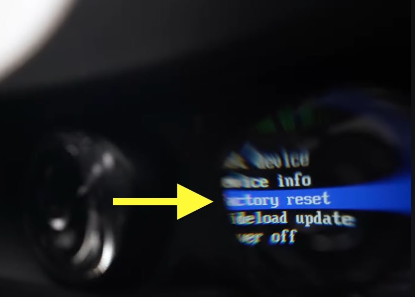 Factory reset Oculus Quest 2 without phone