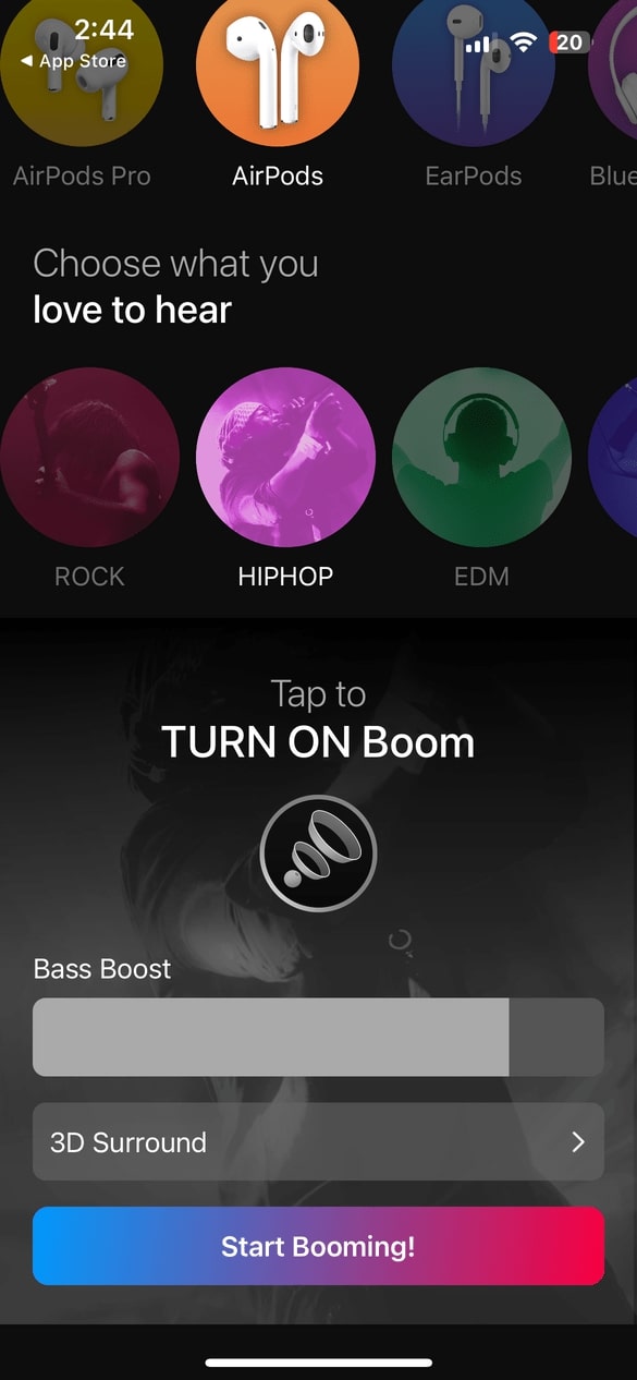 Boom App The Bass Booster & Equalizer?