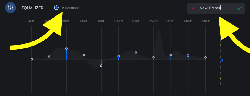 advanced equalizer