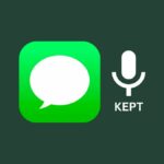 What Does Kept Mean on iMessage?